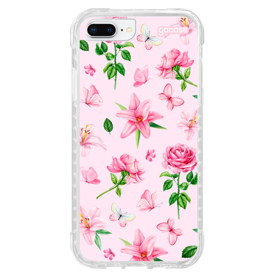 Capinha para celular  Jardim Rosa