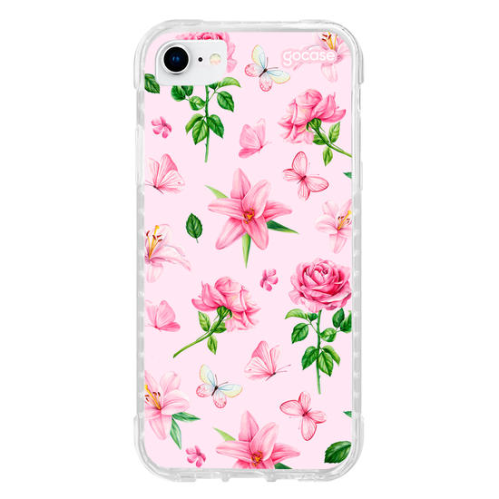 Capinha para celular  Jardim Rosa