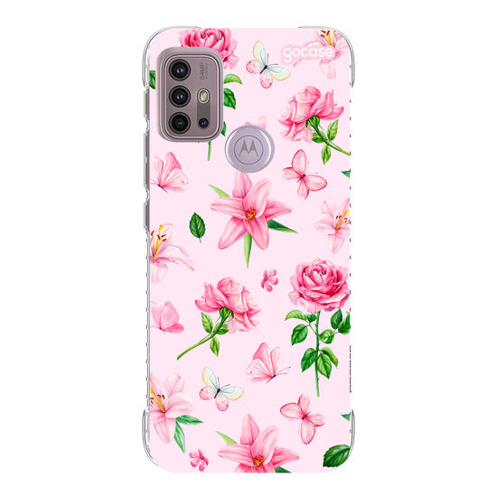 Capinha para celular  Jardim Rosa