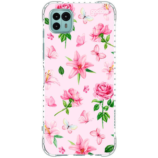 Capinha para celular  Jardim Rosa
