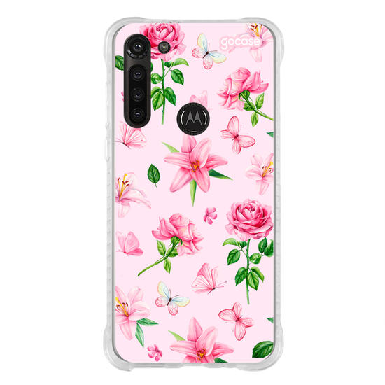 Capinha para celular  Jardim Rosa