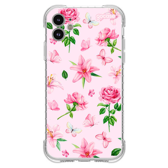 Capinha para celular  Jardim Rosa
