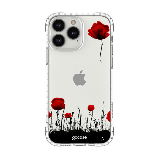 Capinha para celular Jardim de Rosas Vermelhas