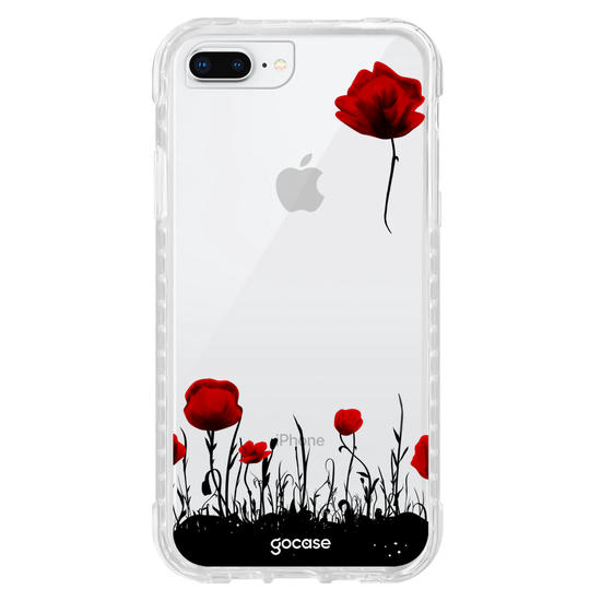 Capinha para celular Jardim de Rosas Vermelhas