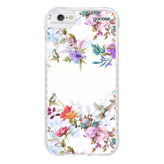 Capinha para celular Jardim Vintage Manuscrito