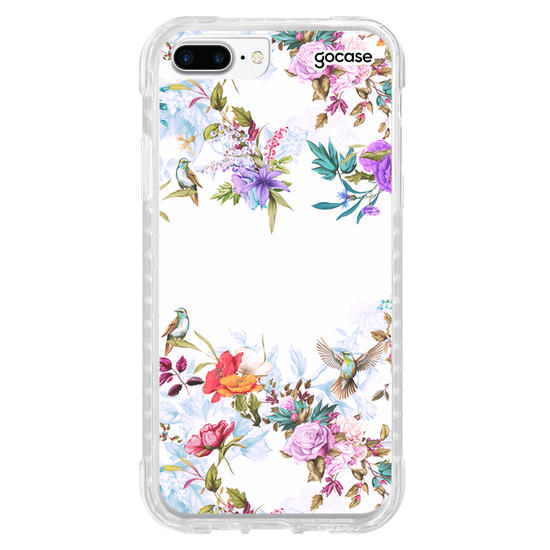 Capinha para celular Jardim Vintage Manuscrito