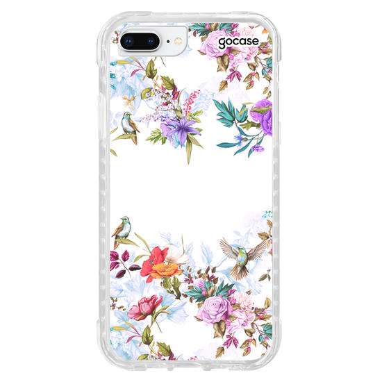 Capinha para celular Jardim Vintage Manuscrito