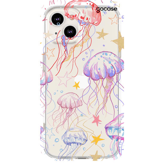 Capinha para celular  Jellyfish Drawing