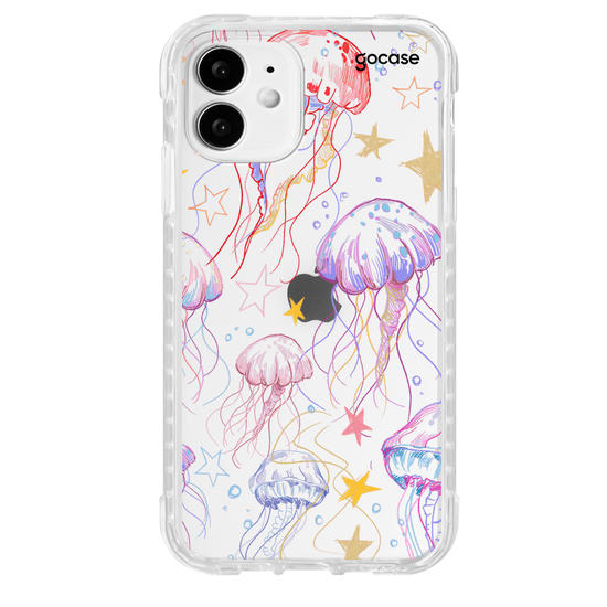 Capinha para celular  Jellyfish Drawing