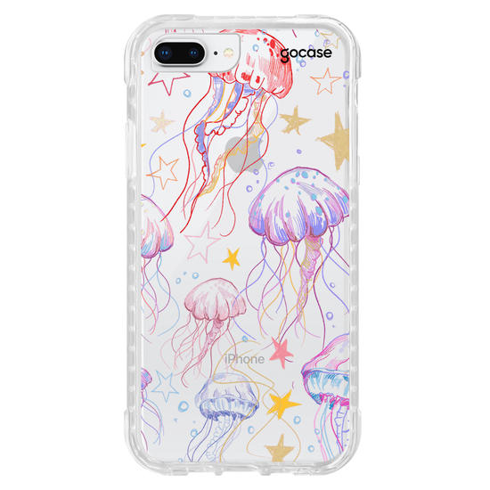 Capinha para celular  Jellyfish Drawing