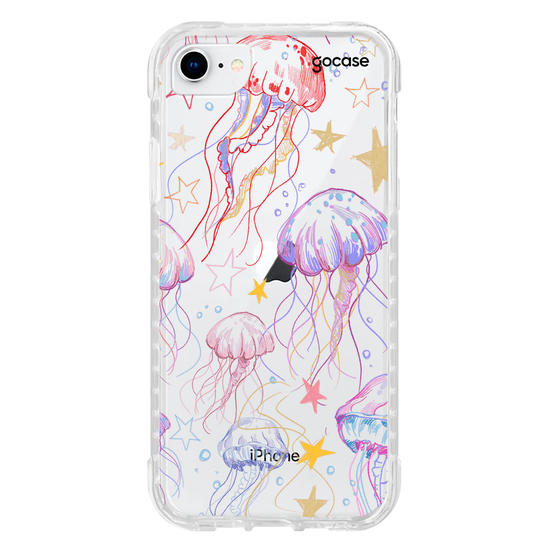 Capinha para celular  Jellyfish Drawing