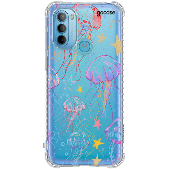 Capinha para celular  Jellyfish Drawing
