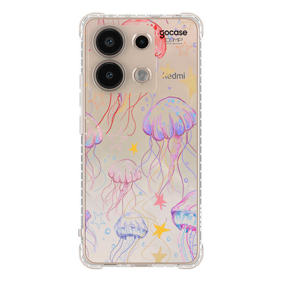 Capinha para celular  Jellyfish Drawing