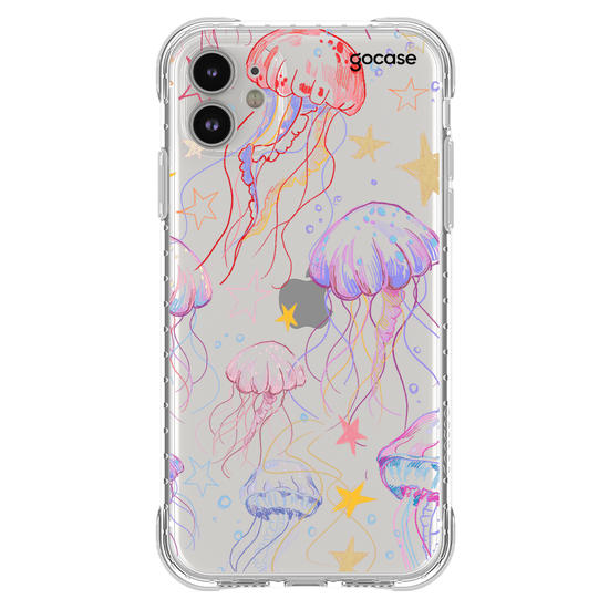Capinha para celular  Jellyfish Drawing