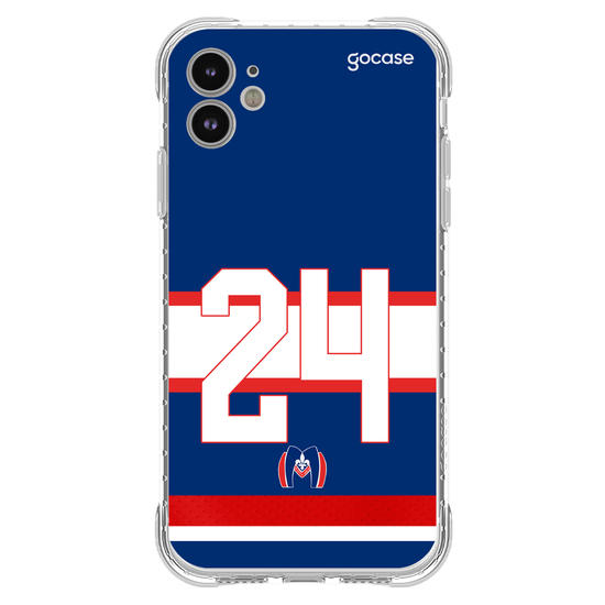 Capinha para celular  Jersey Hóquei Number - Blue