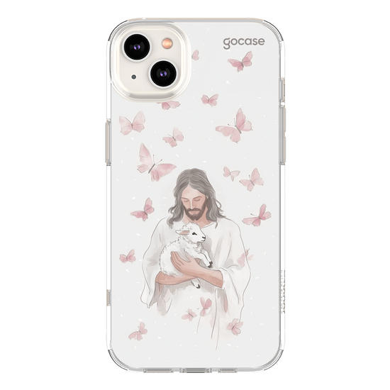 Capinha para celular  Jesus and Butterflies