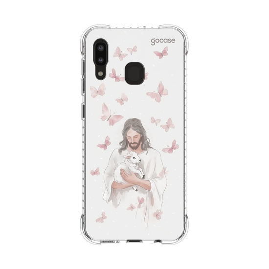 Capinha para celular  Jesus and Butterflies
