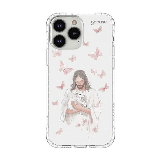 Capinha para celular  Jesus and Butterflies