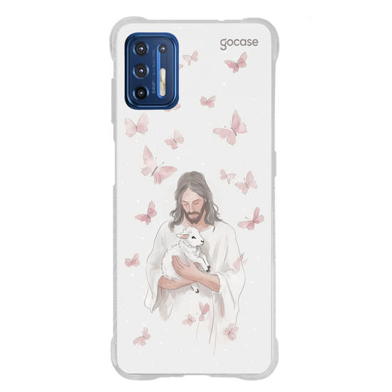 Capinha para celular  Jesus and Butterflies