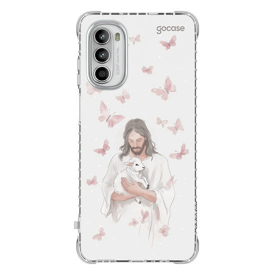 Capinha para celular  Jesus and Butterflies