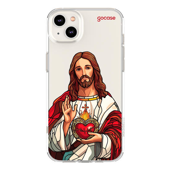 Capinha para celular  Jesus Cristo Vitral