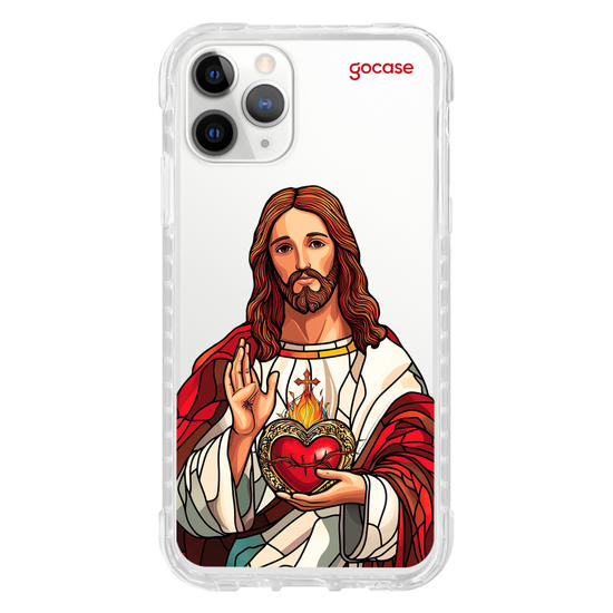 Capinha para celular  Jesus Cristo Vitral