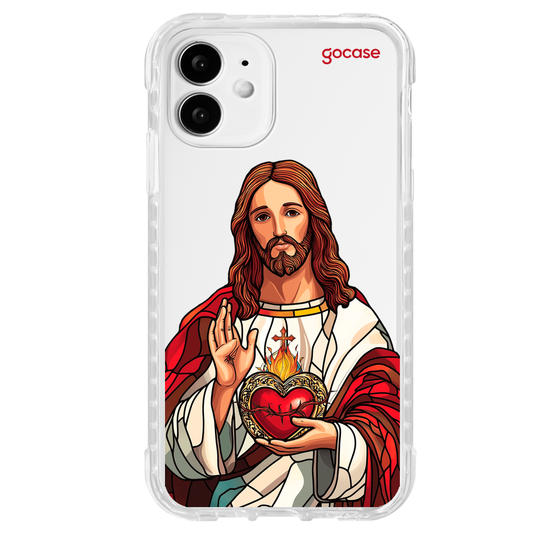 Capinha para celular  Jesus Cristo Vitral