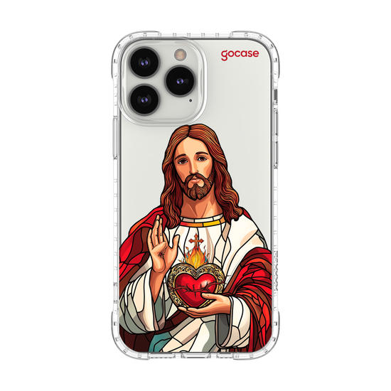 Capinha para celular  Jesus Cristo Vitral