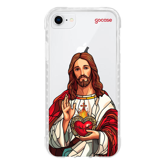 Capinha para celular  Jesus Cristo Vitral