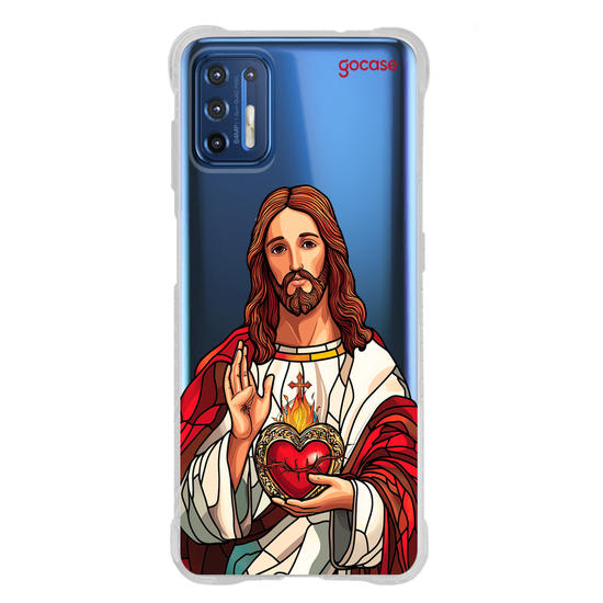 Capinha para celular  Jesus Cristo Vitral