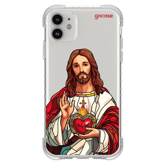 Capinha para celular  Jesus Cristo Vitral