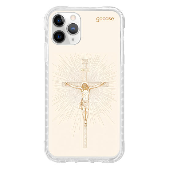Capinha para celular  Jesus Crucificado Lineart