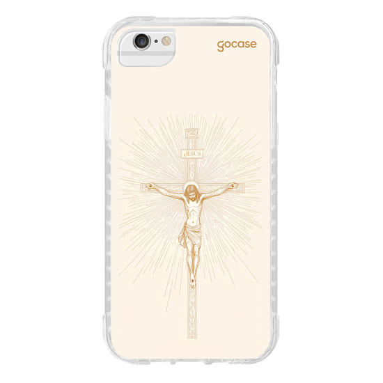 Capinha para celular  Jesus Crucificado Lineart