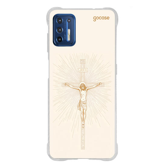Capinha para celular  Jesus Crucificado Lineart