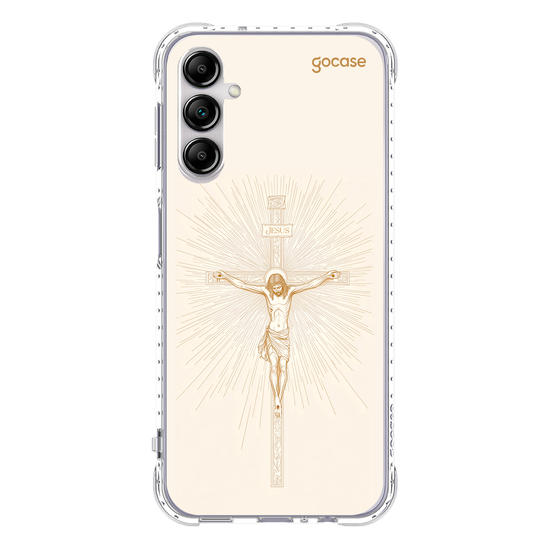 Capinha para celular  Jesus Crucificado Lineart