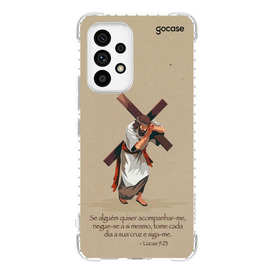 Capinha para celular  Jesus e a Cruz