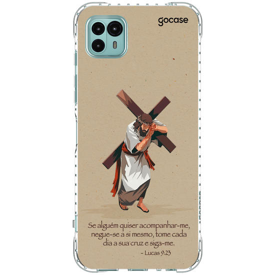 Capinha para celular  Jesus e a Cruz