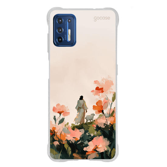Capinha para celular  Jesus e a Ovelha - Pintura