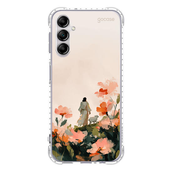 Capinha para celular  Jesus e a Ovelha - Pintura