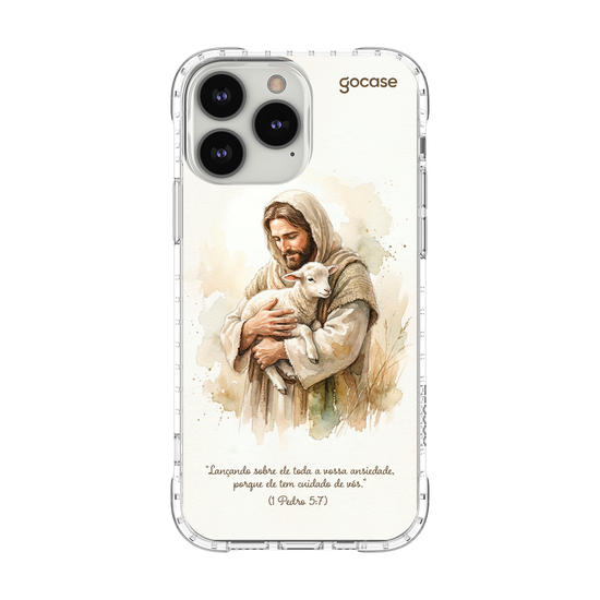 Capinha para celular  Jesus e Cordeiro