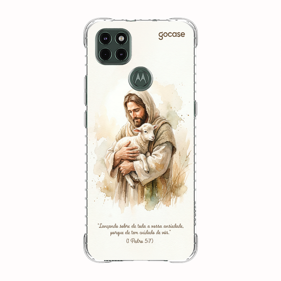 Capinha para celular  Jesus e Cordeiro