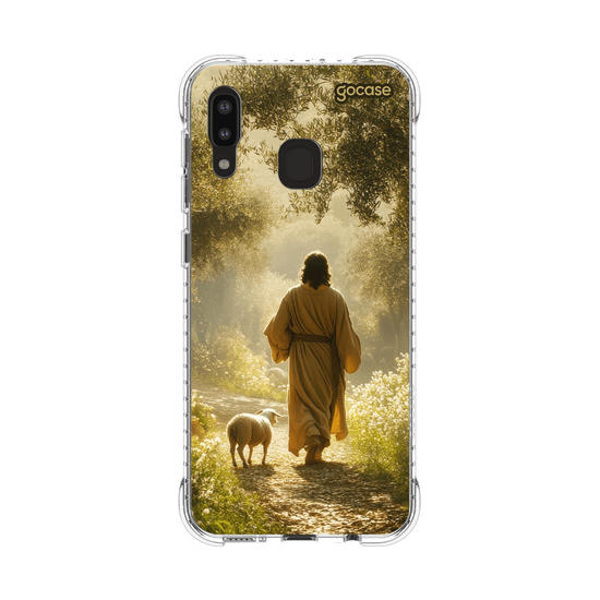 Capinha para celular  Jesus e o Cordeiro