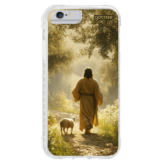 Capinha para celular  Jesus e o Cordeiro