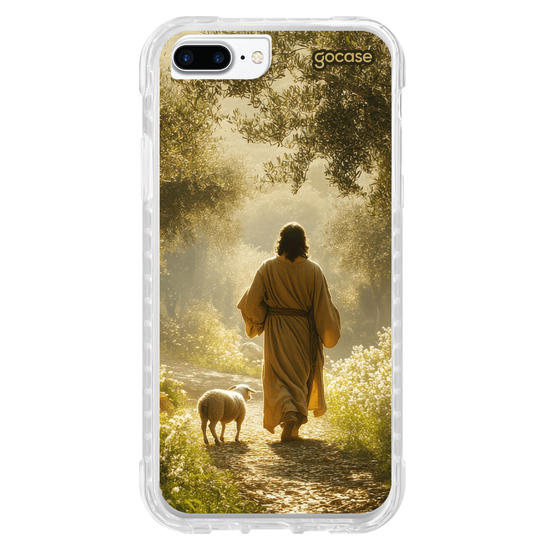 Capinha para celular  Jesus e o Cordeiro