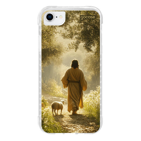 Capinha para celular  Jesus e o Cordeiro