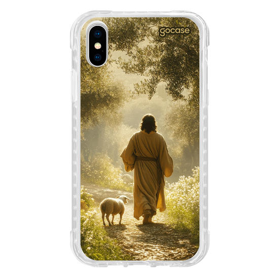 Capinha para celular  Jesus e o Cordeiro