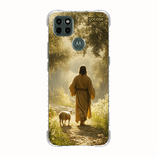 Capinha para celular  Jesus e o Cordeiro