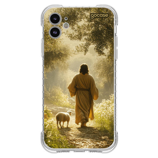 Capinha para celular  Jesus e o Cordeiro