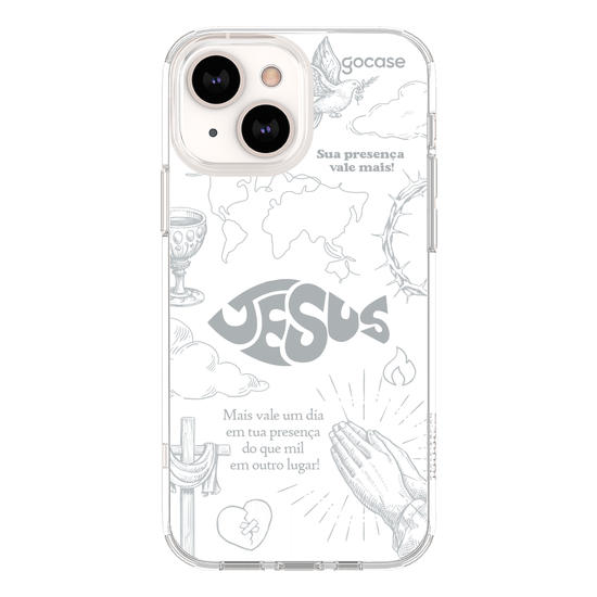 Capinha para celular Jesus Elementos Pattern