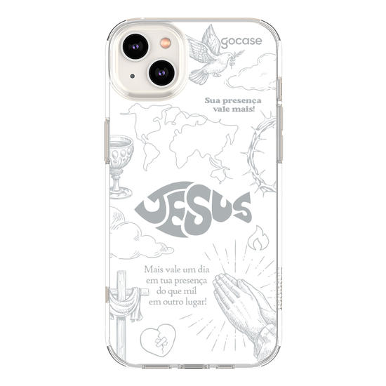 Capinha para celular  Jesus Elementos Pattern
